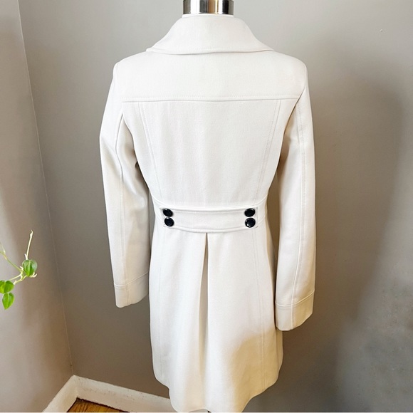 OLD NAVY lined winter white coat size small - Picture 2 of 5
